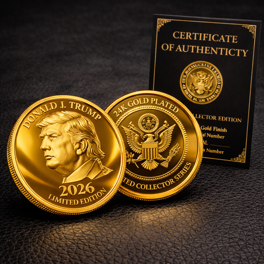 Trump 2026 Gold Coin