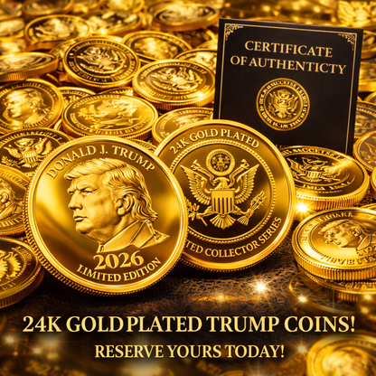 Trump 2026 Gold Coin