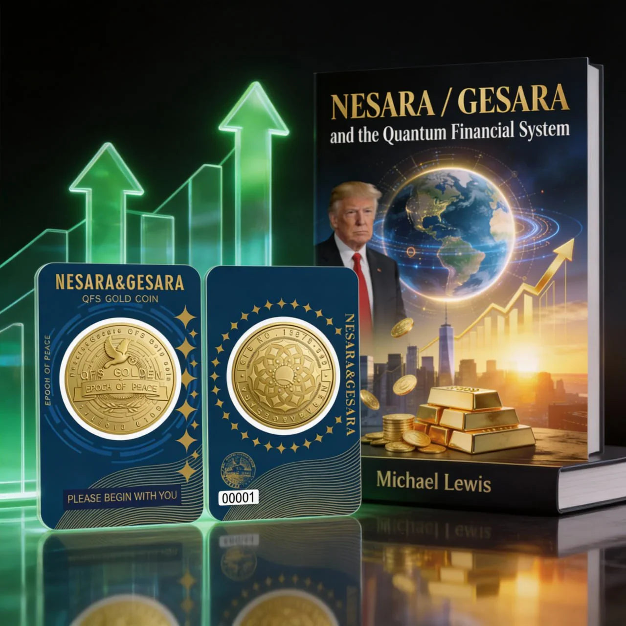 Nesara Gesara QFS Gold Coin